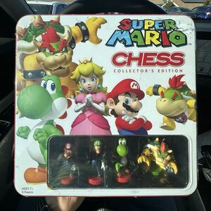 Super Mario Chess Collector's Edition Tin Nintendo USAopoly Sealed New